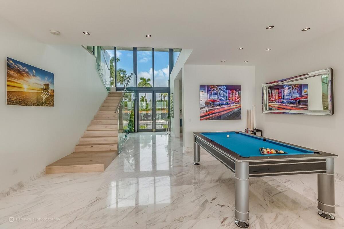 Best Sunset Bayfront - Pool Jacuzzi Pool Table Villa Miami Beach Exterior photo